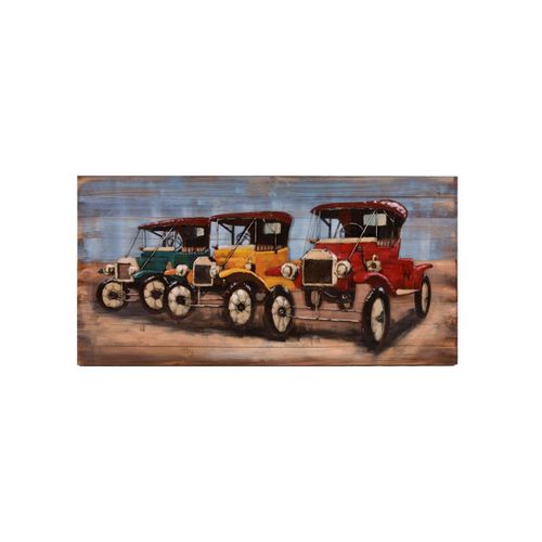 Harms Import & Vertriebs GmbH & Co. KG - 3D Metallbild Oldtimer