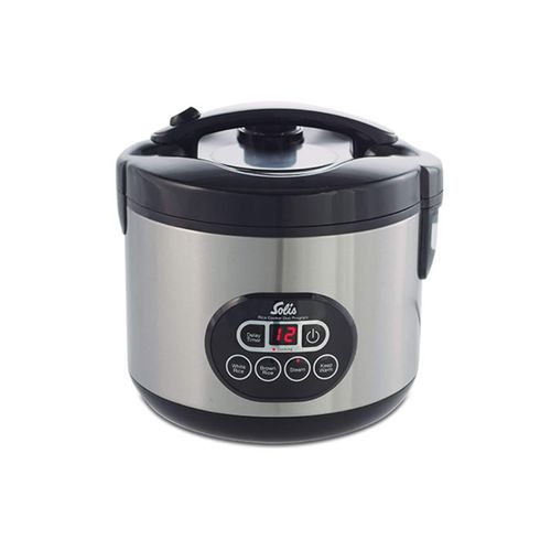 Solis Reiskocher & Dampfgarer 500 W, 1,2L Volumen, Timer, Beschichtung