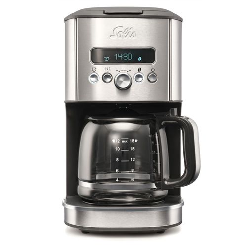 Solis Filterkaffeemaschine 1,8 Liter, für 12-18 Tassen, Timer