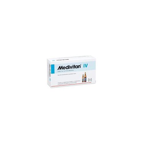 Medivitan iV Doppel-Ampullen bei Vitamin B-Mangel 8 St