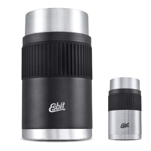 ESBIT Thermobehälter Sculptor Isolierbehälter Speise Gefäß Essen Behälter Thermo Farbe: schwarz