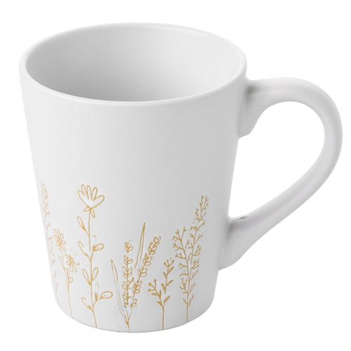 Tasse mit Blumen-Allover