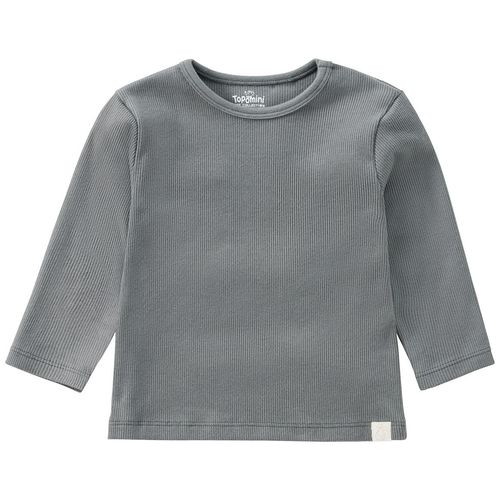 Baby Langarmshirt mit Rippstruktur