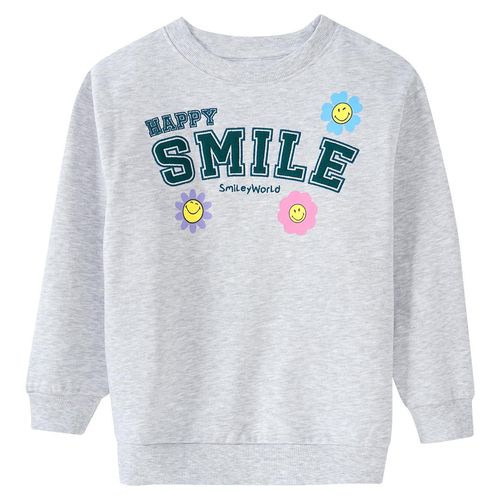 SmileyWorld Sweatshirt mit Stickerei