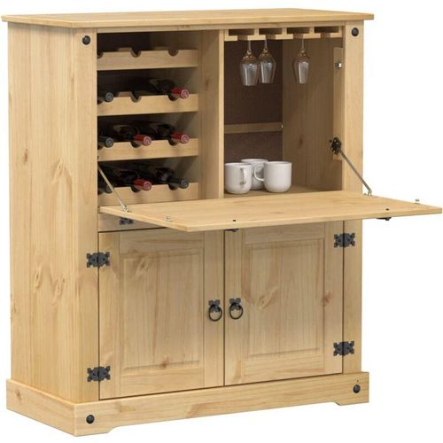 Weinschrank Corona 97x45x114 cm Massivholz Kiefer