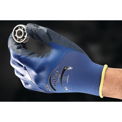 Handschuhe HyFlex® 11-925 Gr.10 blau EN 388 PSA II