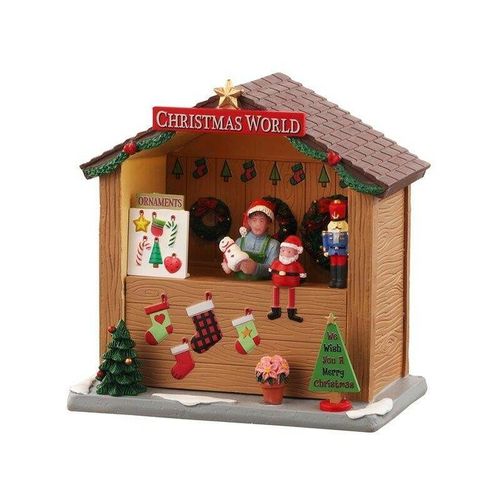 Christmas World Booth con Scatola Cod. 04734