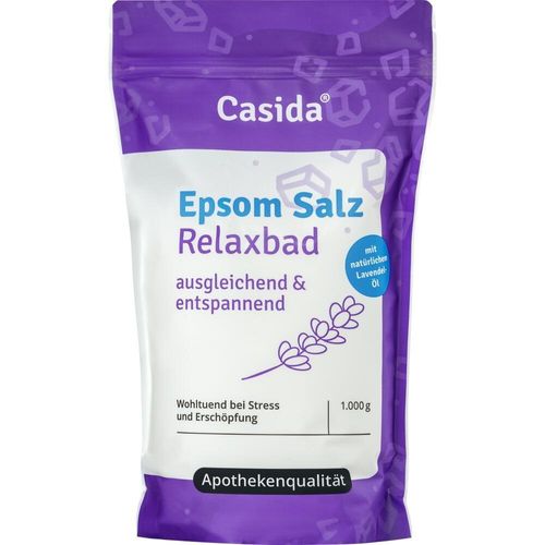 Epsom Salz Relaxbad mit Lavendel 1 KG