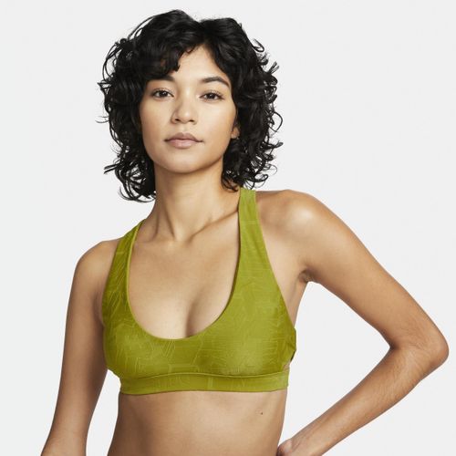 Nike bikinitop met uitsneden - Groen