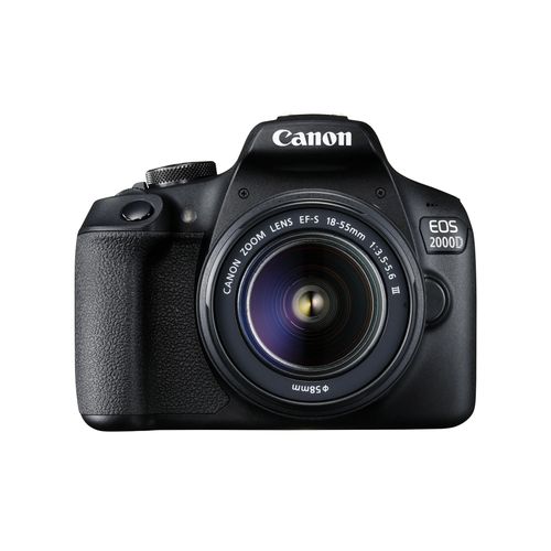 Canon EOS 2000D Kit schwarz WLAN digital Spiegelreflexkamera