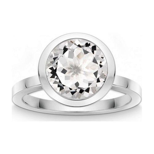 Quinn - Silberring mit Weißtopas - 021804620 - Weite 56