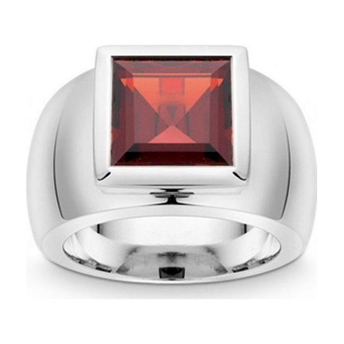Quinn - Silberring mit Granat - 021834763 - Weite 58