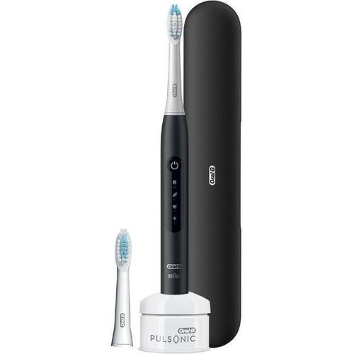 Braun Oral-B Pulsonic Slim Luxe 4500 elektr. Zahnbürste schwarz + Reiseetui