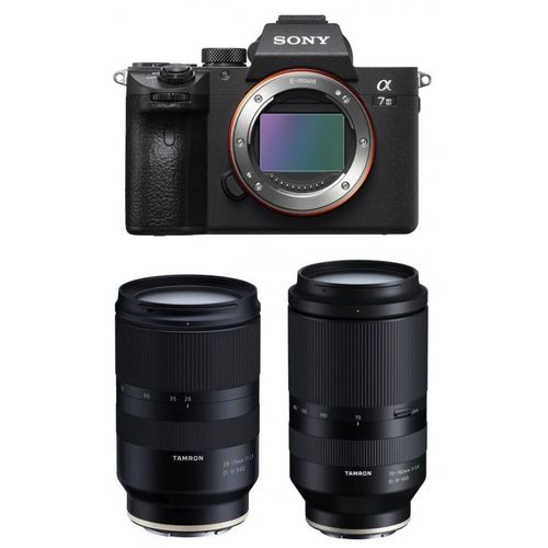 Sony Alpha ILCE-7 III + Tamron 28-75mm f2,8 + 70-180mm f2,8 - Dealpreis - nach 450 EUR Tamron Winter-Sofortrabatt