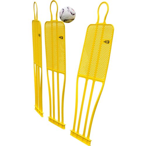 Einteilige Schaufensterpuppe - 3er-Set - Farbe: gelb