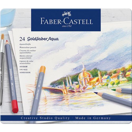 Goldfaber Aquarellstifte-Set, 24 Stifte