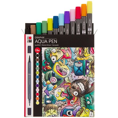 Graphix Aqua Pen, 12tlg.