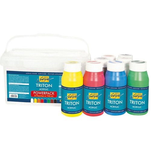 Kreul Triton Acrylfarben, 8x 750 ml