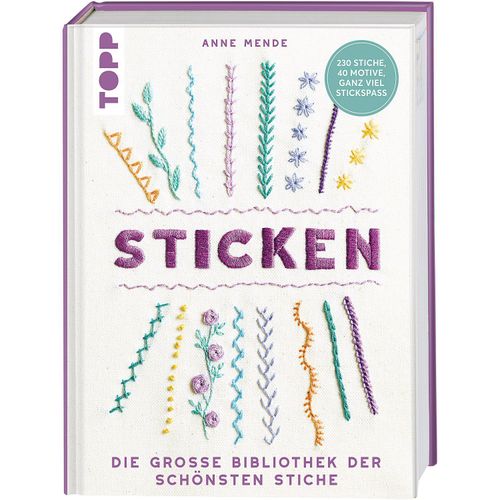 Buch "Sticken – Die große Bibliothek der schönsten Stiche"