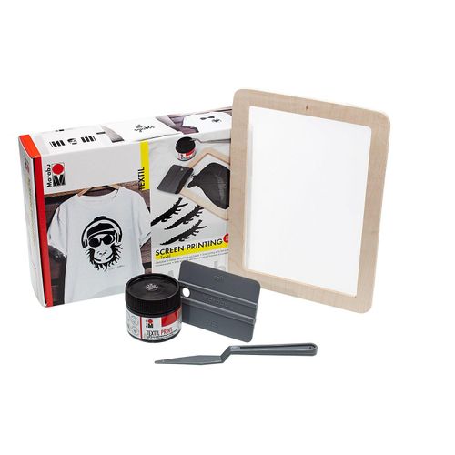 Siebdruckset für Textilien