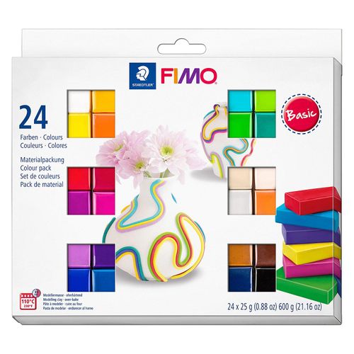 Fimo-Soft "Basisfarben-Set", 24 Farben