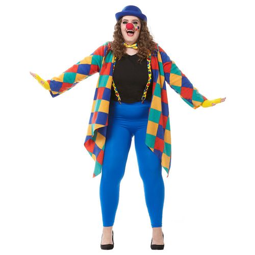 Clown-Jacke für Damen