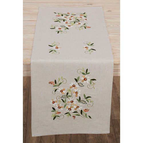 Stickläufer "Margeriten" Image