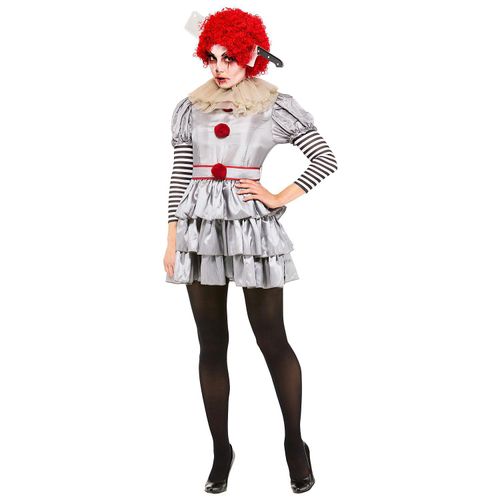 Kleid "Horror-Clown" für Damen