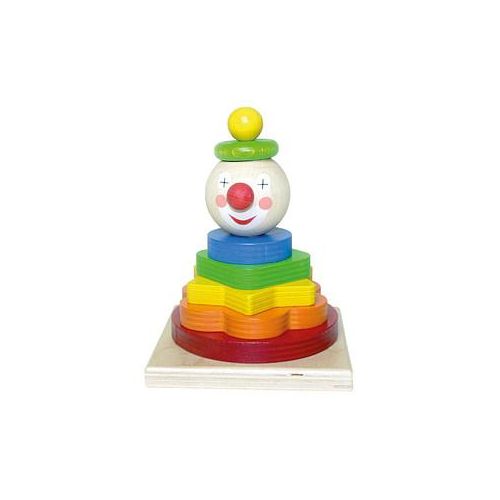 HESS Stapelturm Clown Lernspielzeug