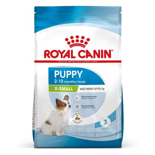 ROYAL CANIN X-SMALL Puppy Trockenfutter für Welpen sehr kleiner Hunderassen 3kg