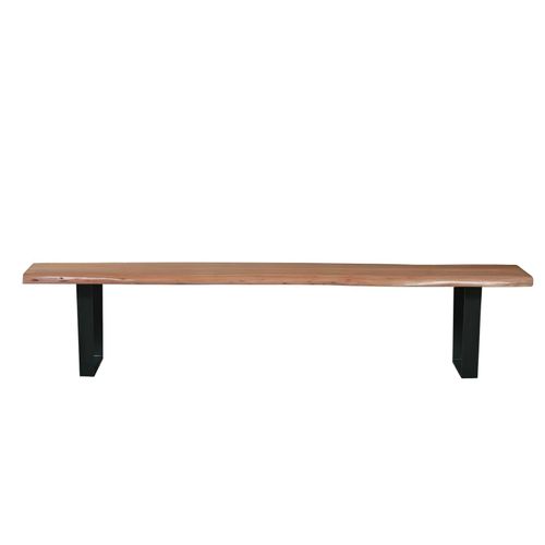 Sitzbank Akazie Baumkante Holzbank Flurbank Esszimmer Holz Bank Dielenbank