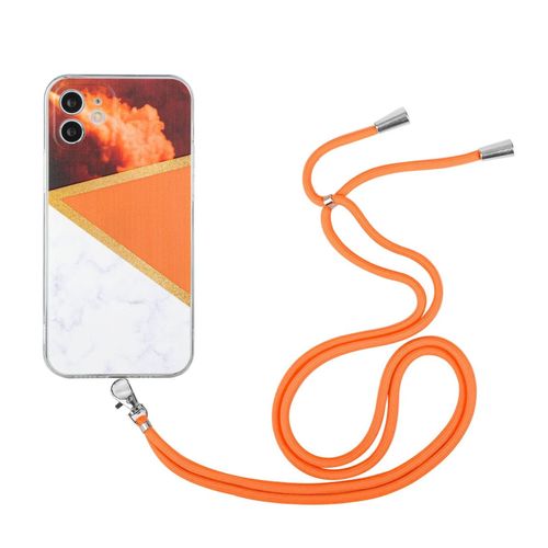 Hülle Handy Schutz für Apple iPhone 12 Mini Handykette Case Cover Bumper Etuis
