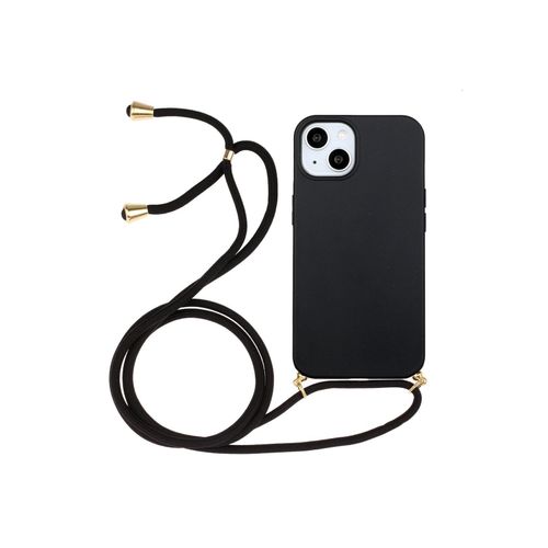 Handykette Hülle Handy Schutz für Apple iPhone 15 Case Cover Bumper Etuis Kette
