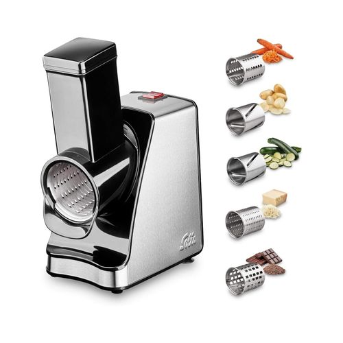 Solis Zerkleinerer 350W, 5 Trommeln Reiben, raspeln, schneiden, mahlen