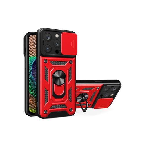 Hülle Handy Schutz für Apple iPhone 15 Pro Max Kamera Case Cover Tasche Bumper