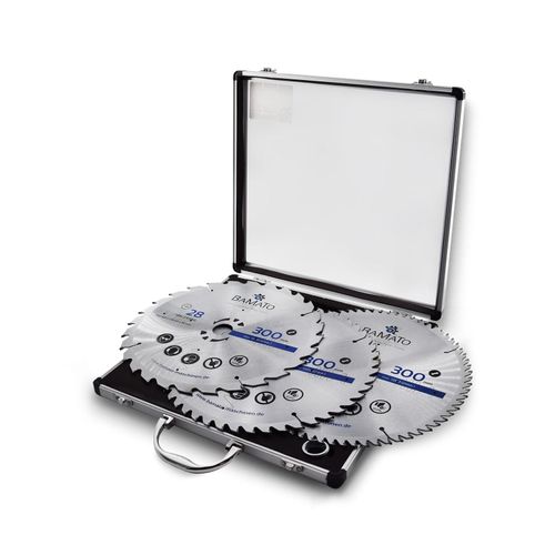 BAMATO 3-tlg HM-Kreissägeblattset SBS300SET