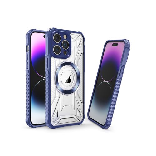 Hülle für Apple iPhone 15 Pro Handy Schutz Case Cover Magsafe Bumper Etui Schale