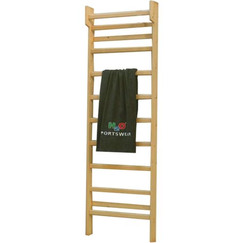 Holz Kletterwand 225x70cm Kinderzimmer Sport Sprossenwand Turnwand Wandleiter
