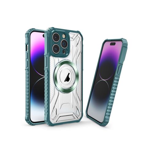 Hülle für Apple iPhone 15 Pro Handy Schutz Case Cover Magsafe Bumper Etui Schale