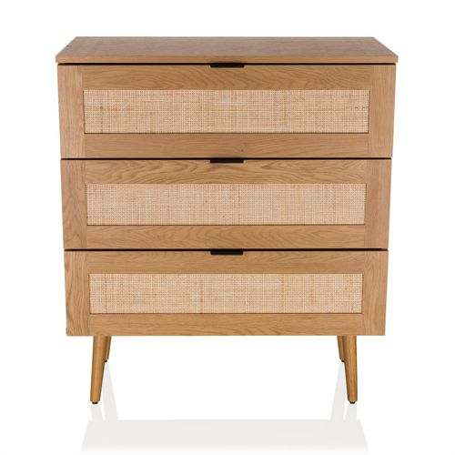 hjh LIVING Kommode BOHEO K Melaminharzbeschichtete Spanplatte
