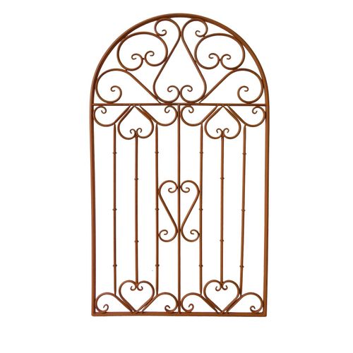 Metall Wand Dekor TARVOS Gitter Rankgitter Garten Dekoration Terrasse Outdoor