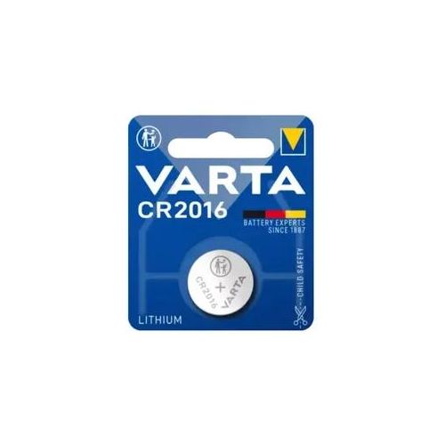 Varta Batterie Knopfzelle CR2016 (3 V, 90 mAh)