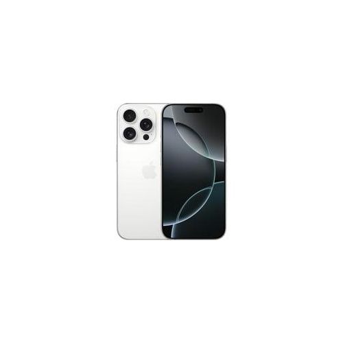 iPhone 16 Pro 128GB, Handy Titan Weiß, iOS, NON DEP