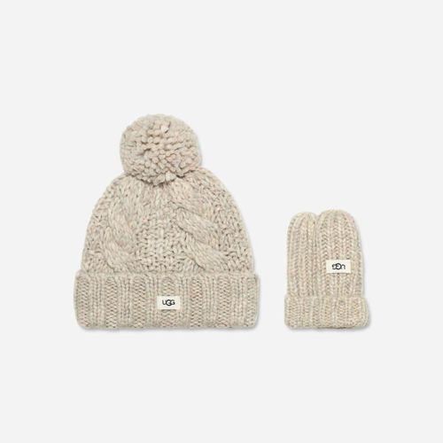 UGG® Strickset für Kleinkinder in Light Grey, Größe O/S