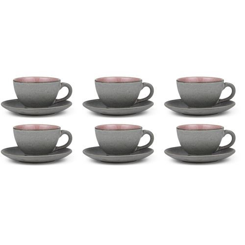 Bitz Tasse »Kaffeetasse 240 ml, 6 Stück«, (6 tlg.)