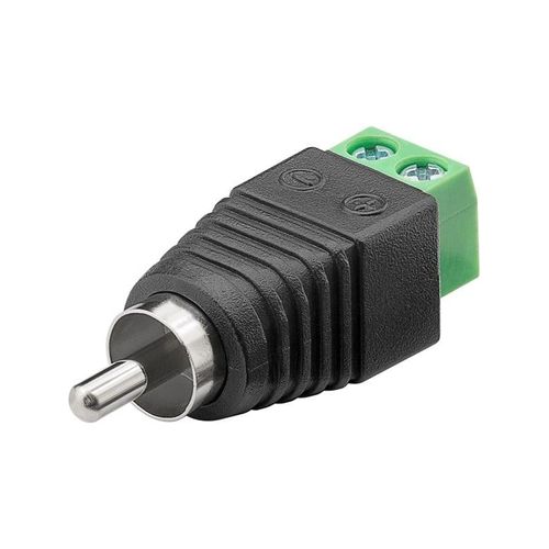 Pro Terminal Block 2-pin > RCA male (10pcs)