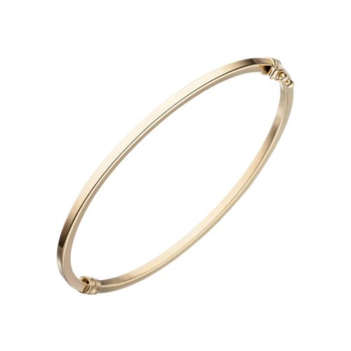 Armreif JOBO Armbänder Gr. Gelbgold 585, gelb (gelbgold 585) Damen oval 585 Gold