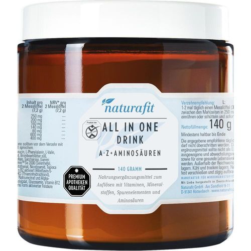 Naturafit All In One Drink A-Z + Aminosäuren 140 G