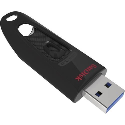 SanDisk Ultra® USB 3.0 USB-Stick 128 GB Schwarz SDCZ48-128G-U46 USB 3.2 Gen 1 (USB 3.0)