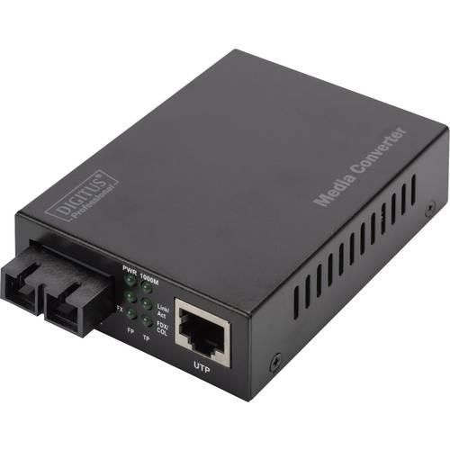 Digitus DN-82120-1 LAN, SC Duplex Netzwerk-Medienkonverter 1 GBit/s